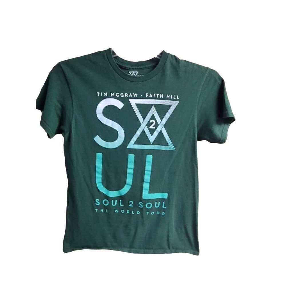 🔥5/20🔥 Tim Mcgraw * Faith Hill 2017 Soul 2 Soul Tour Tee Sz S